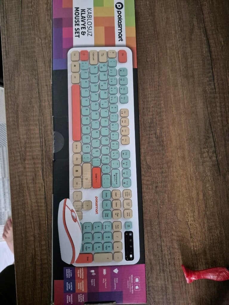 polosmart psk12 kablosuz klavye seti - 4