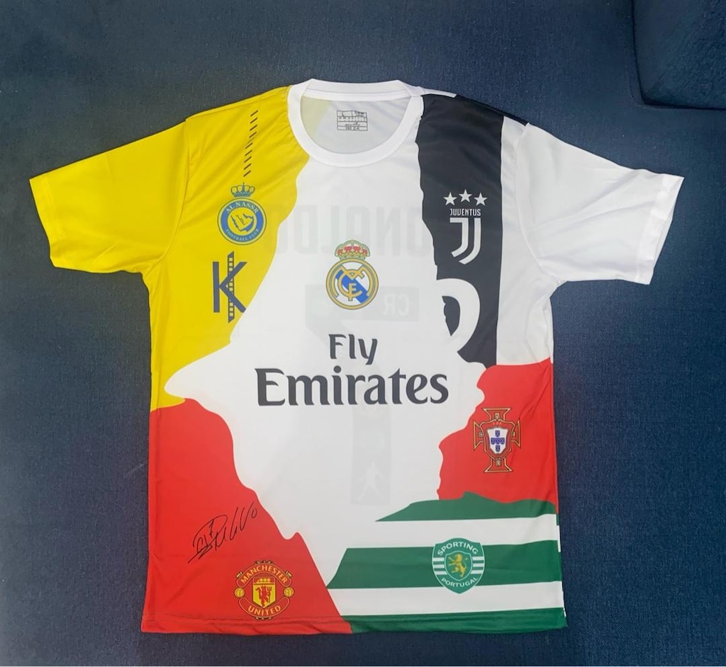 Cristiano Ronaldo Özel Tasarım Forma. Koleksiyonluk L BEDEN SIFIR - 4