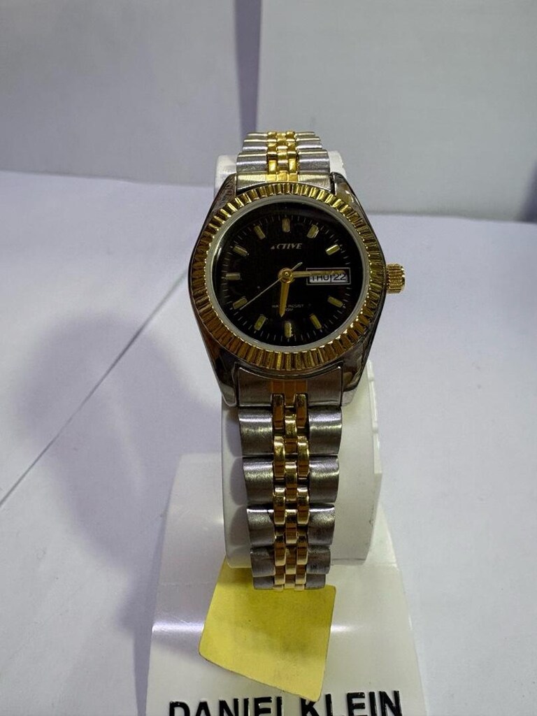 ACTIVE Gold Vintage Kadın Kol Saatleri – Gün/Ay Takvimli / Nadir Seri - 6
