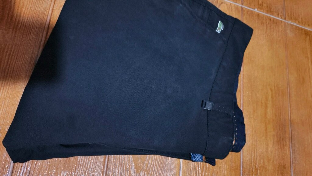 Lacoste hafif likralı pantolon. - 13