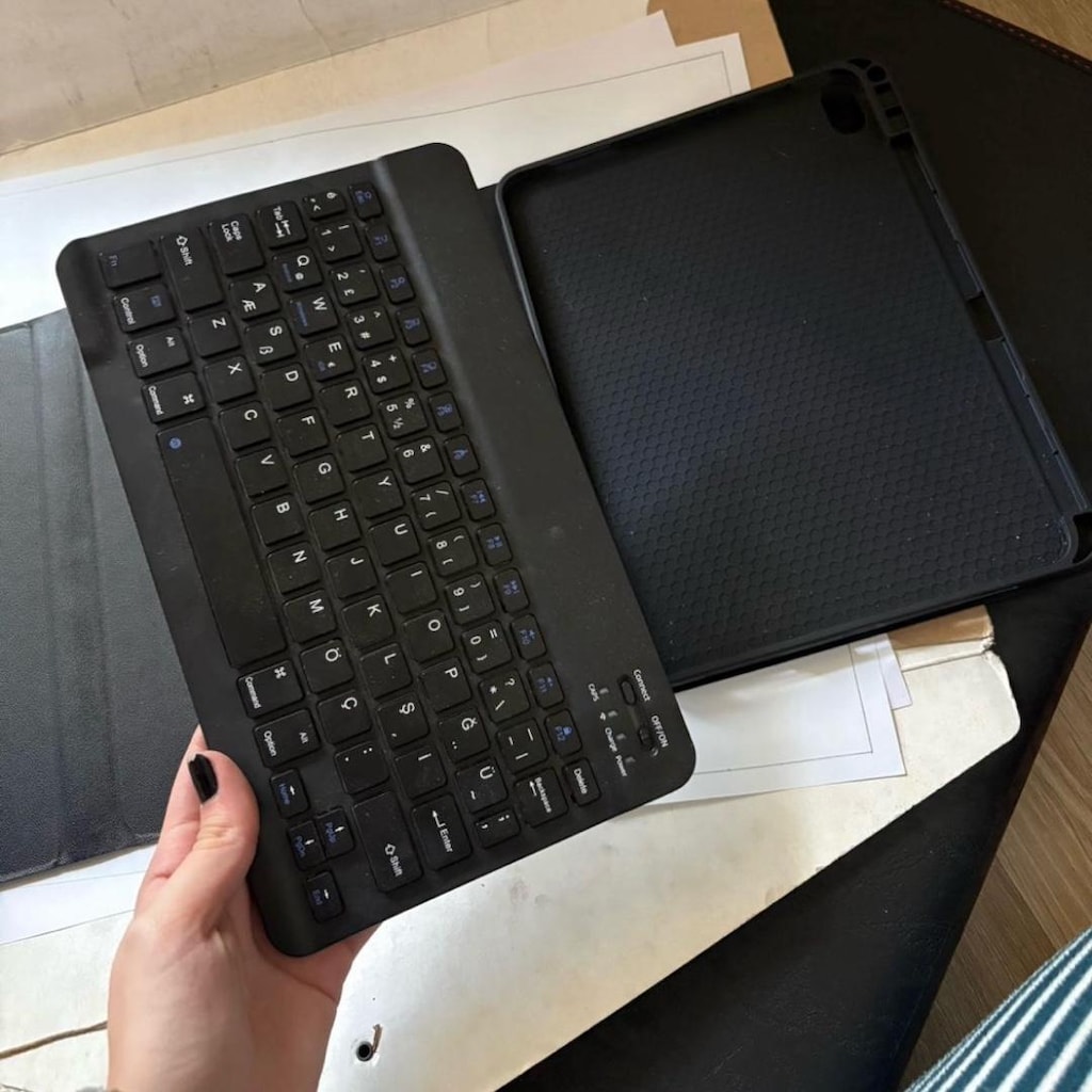 ipad air mıknatıs klavyeli kılıf - 3