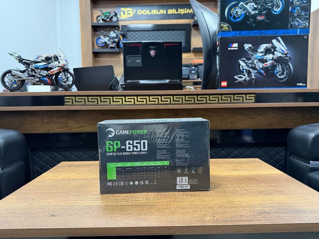 GamePower GP-650 APFC 14cm 80+ Bronze 650W Power Supply - 2