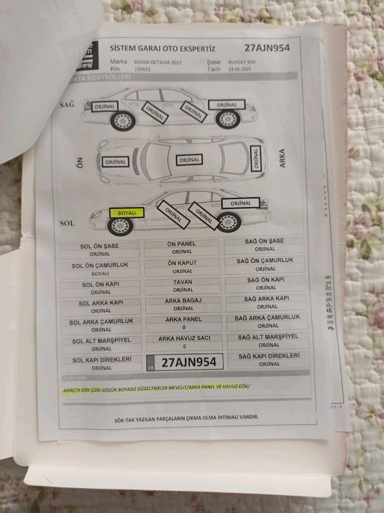 Memur arabası...Octavia Style 2017 Model Style Cr. - 11