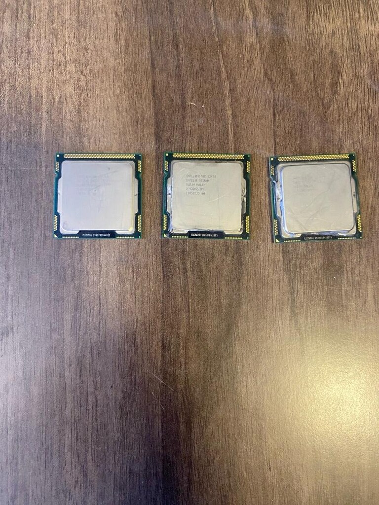 intel 1156 Pin İşlemciler i5-760, i7-870, Xeon X3470 - 2