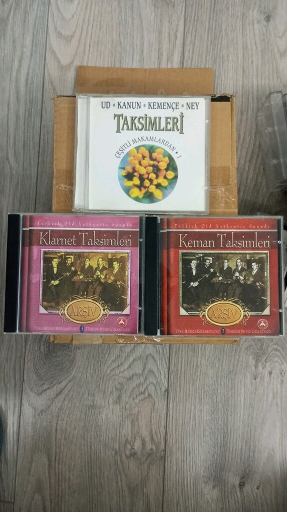 Klasik Türk müziği CD seti 3 lu