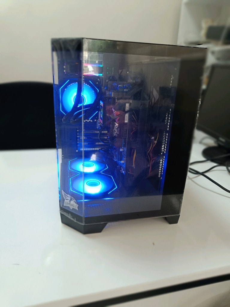INTEL İ7 12700K 32 GB DDR4 SİYAH AKVARYUM KASA - 8
