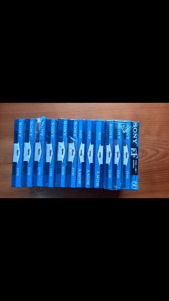 SONY EF 60 & 90 BOŞ KASET 13 ADET - 4