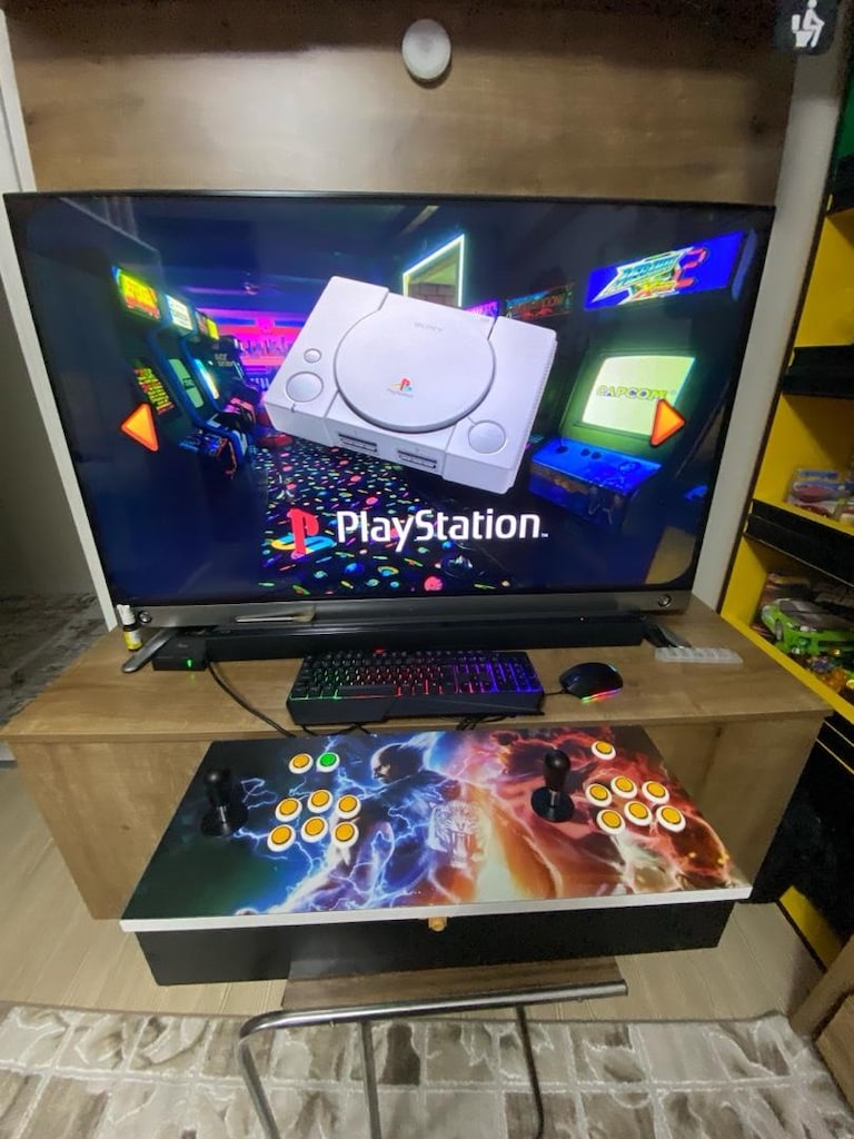 Arcade Stick Tv Oyun Konsolu Ev Tipi Pandora Box Retro ÖZEL YAPIM - 8
