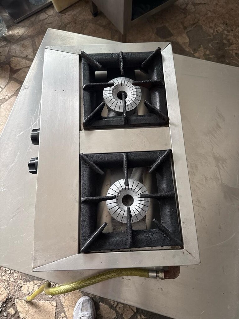 65x40 cm set üstü ocak ikili set üstü ocak 2 gözlü doğalgazlı ocak - 3