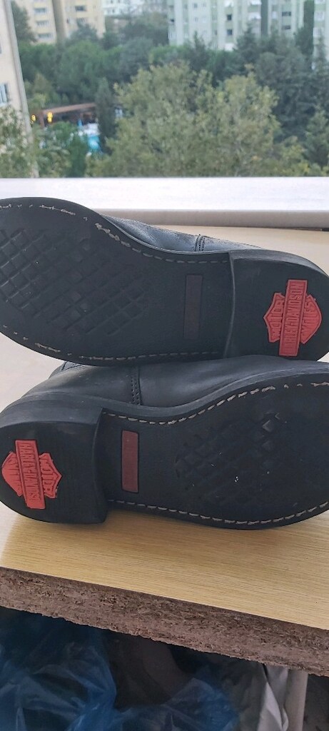 Giyilmiş Unisex Harley Davidson 39 Numara Çizme - 2
