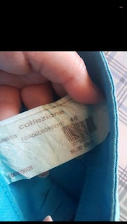 Collezione 40 beden mavi denim şort - 4