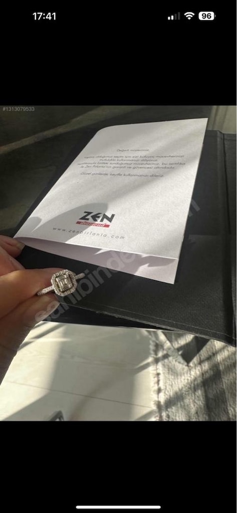 Acil satılık ZEN PIRLANTA 0.35 karat çok temiz - 5