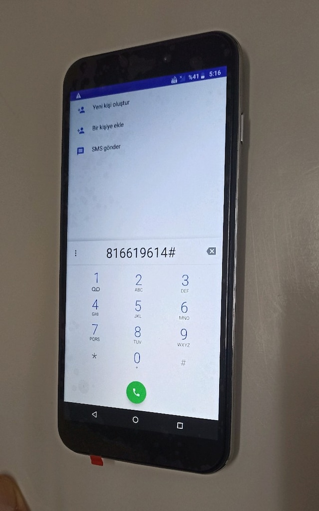 General Mobile G8 go - 2