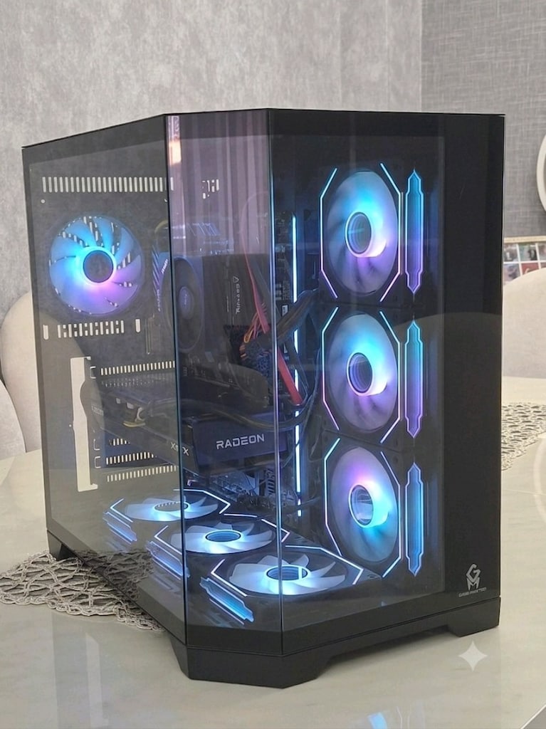GAME MASTER AKVARYUM KASA | RYZEN 5 3600 - RX 6600 XT
