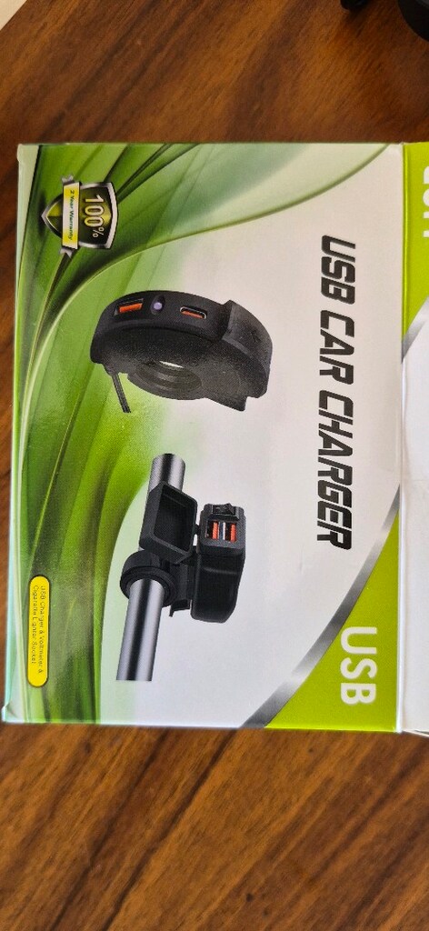 motosiklet hızlı şarj soketi type c usb 3.0 gidon tipi - 2
