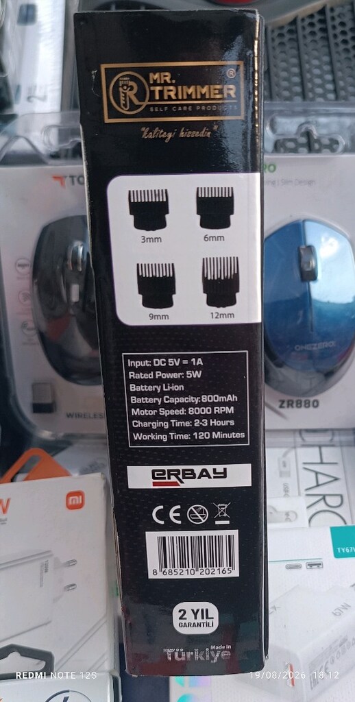 MR. Trimmer MR-6007 Led Ekranlı Saç & Sakal Makinesi - 2