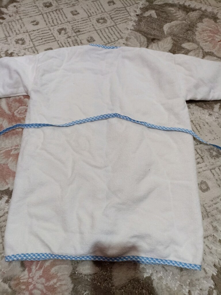 erkek bebek bornoz havlu - 3