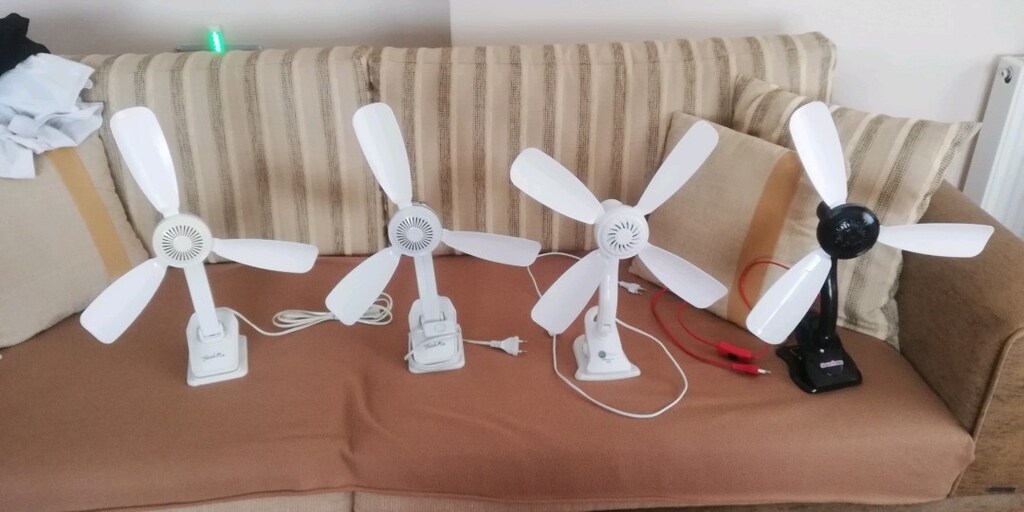 masa Vantilatörü Touch me 4 adet var - 5