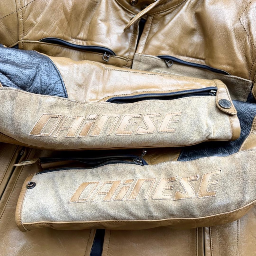 Dainese G. Stripes Evo C2 Deri Mont-50 Beden-Sıfır Kondisyon - 7