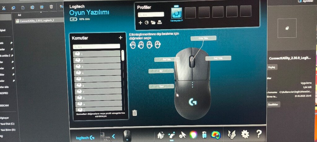 Logitech G Pro Wireless HERO 25K (Alıcısız / Kablolu Kullanım) - 8