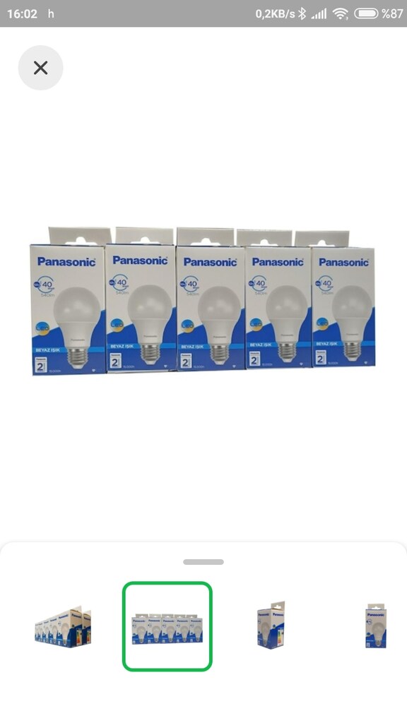 5,5 W E 27 LED Ampül Beyaz 540 Lümen, - 4