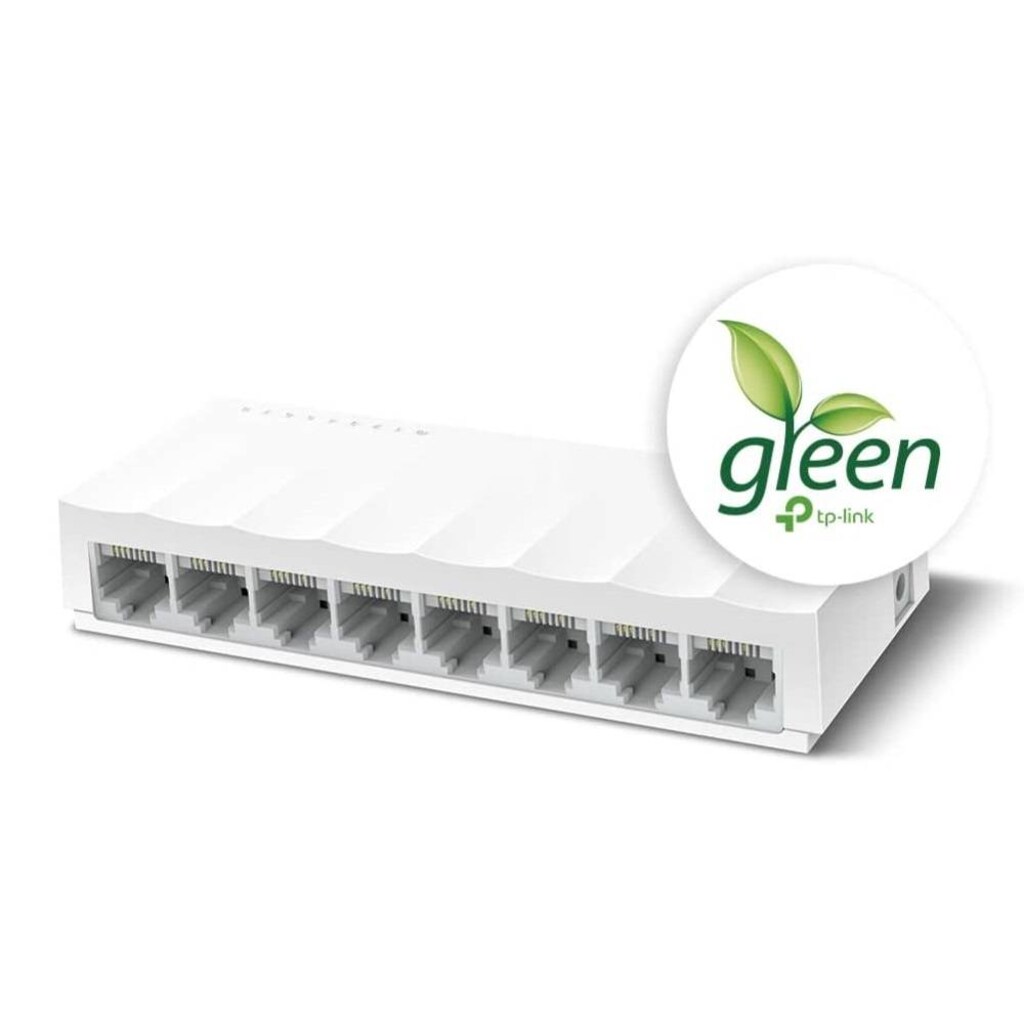 TP-Link LS1008 8 Port 10/100 Mbps Fast Ethernet Switch Beyaz - 2