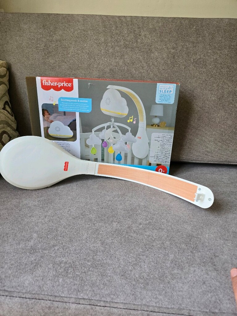 Fisher price mutlu bulutlar dönence ve uyku arkadaşı - 3