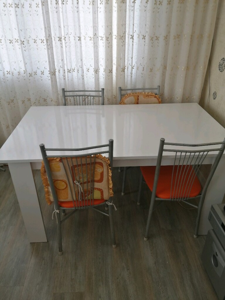 6 KİŞİLİK MASA 4 ADET SANDALYE - 5