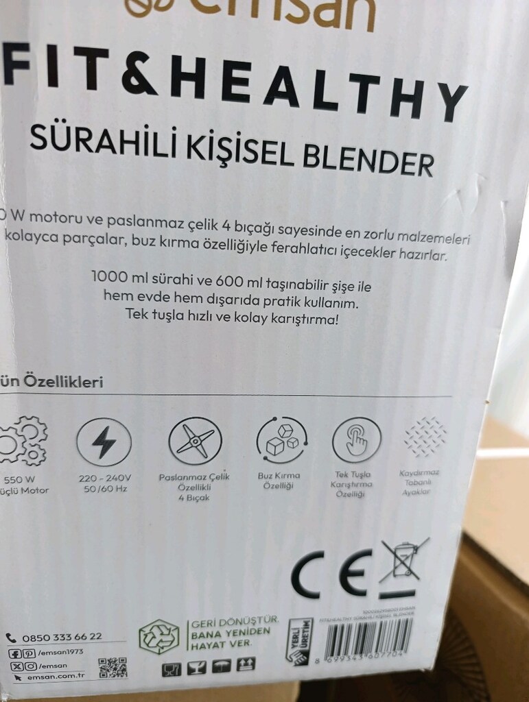 Emsan FithHealty kişisel surahili Blender - 4