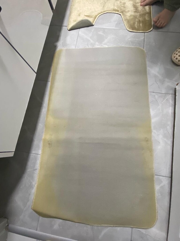 tüylü ince banyo takımı - 4