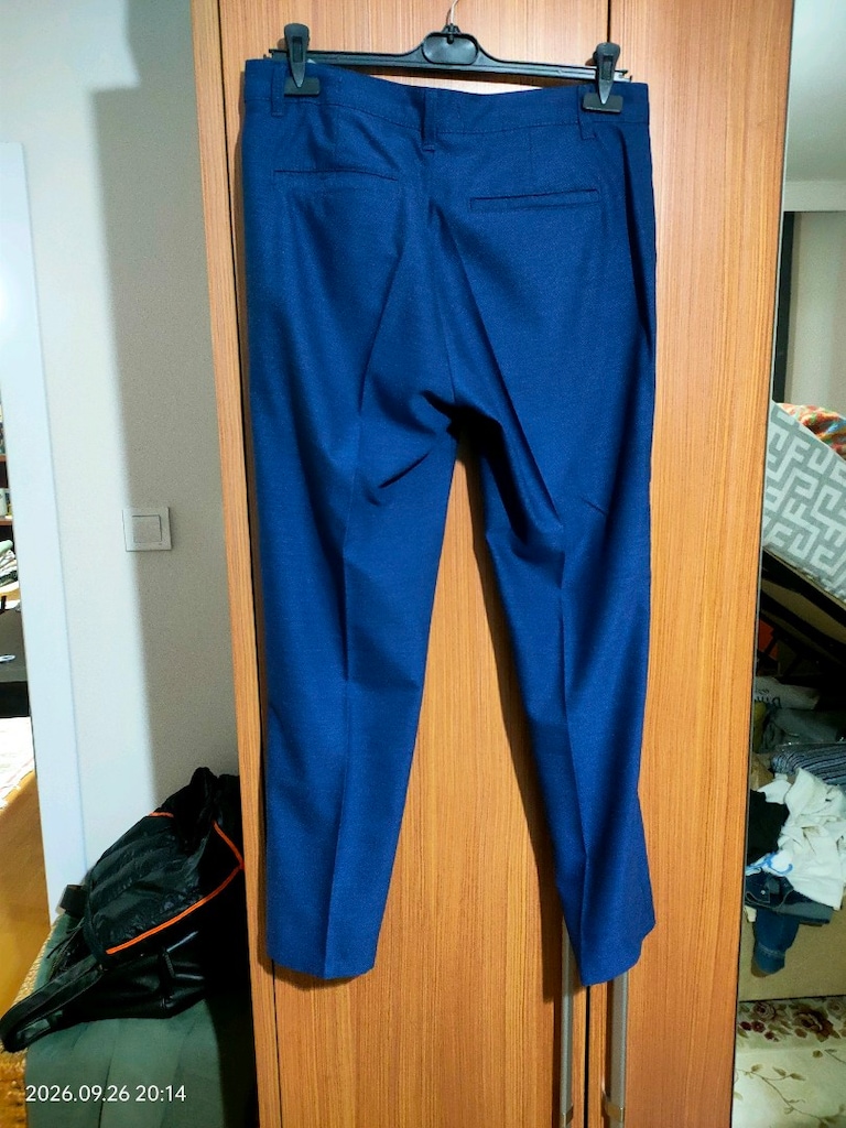 klasik dar paca erkek pantolonu - 2