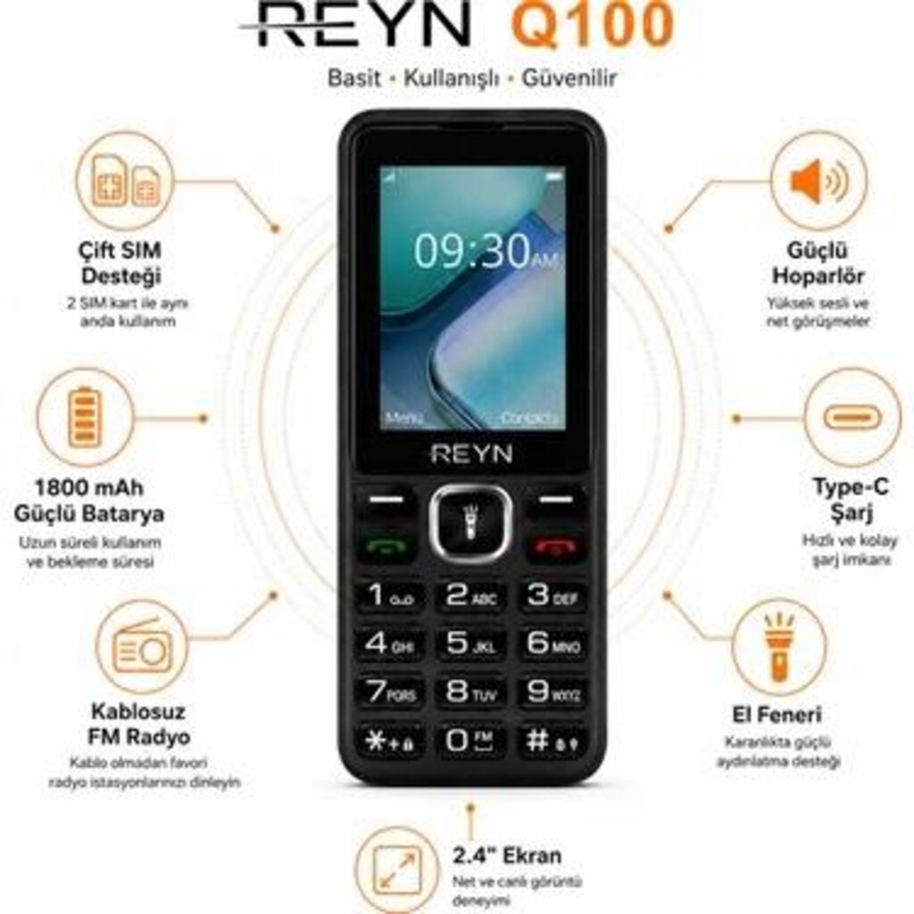 REYN tuşlu telefon - 2