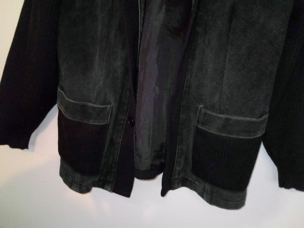 Wrangler süet derive örgü triko mont xxl boy 77 en 56 kol 65 harika - 4