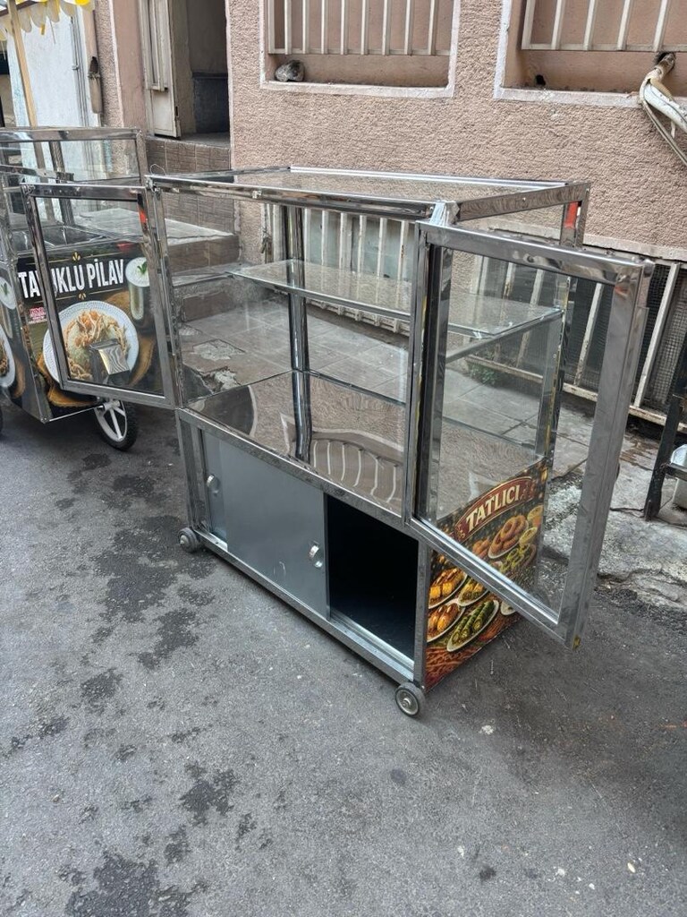 Seyyar Tatlı Tezgahı, Tatlı Arabası, Tatlı Camekanı, Seyyar Araba - 5