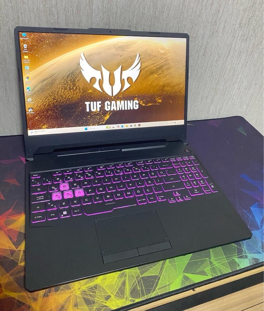 ASUS TUF-RTX 2050-144Hz-i5 11400H-16GB DDR4-BATARYALI-GAMİNG LAPTOP - 2