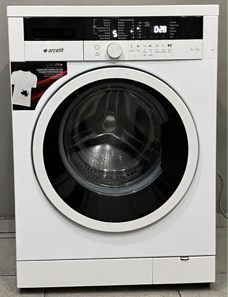ARÇELİK 9 KG A+++ ÇAMAŞIR MAKİNESİ PİANO SERİSİ HEMEN TESLİM - 2