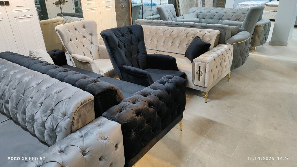 sıfır chester 4 lü oturma grubu kurulum Nakliyat ücretsiz 27.900 TL - 4