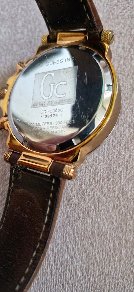 Guess Cellection Saat GC45003G08574 - 3