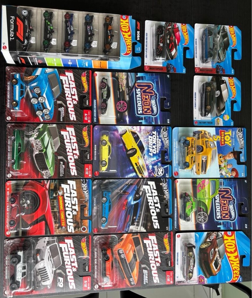 Hot Wheels Silver 350 Regular 150 F1 Set 500 - 4