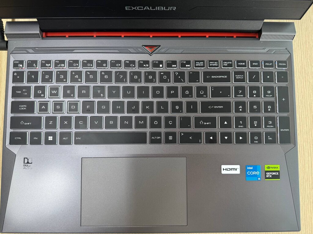 EXCALİBUR *İ5 12450H İŞLEMCİ *32GB RAM *1TB SSD 4050 6GB E.K - 5