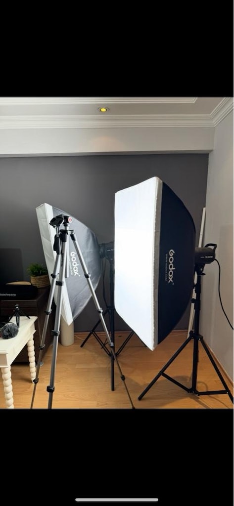 2 adet Softbox ve büyük monfrotto tripot hediyeli CanonM50 vlogger kit - 2