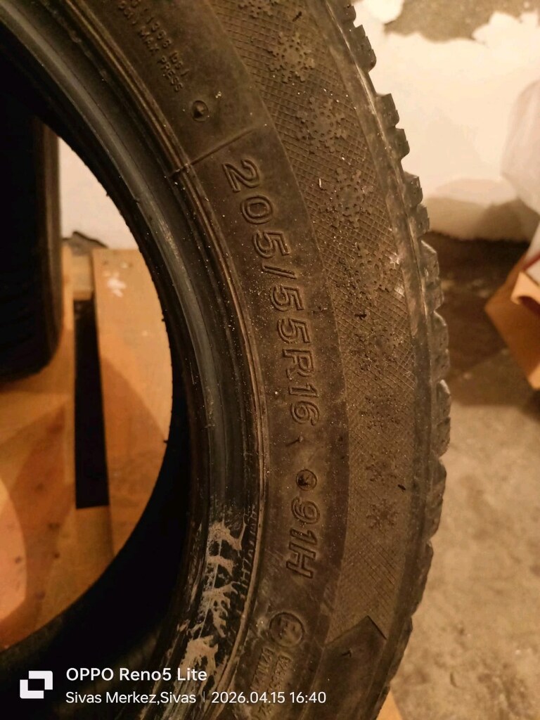 Lassa snoways 4 yeni gibi 205*55*16r - 5