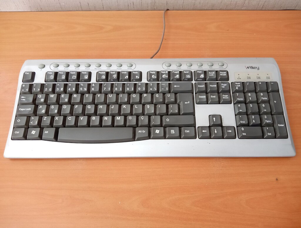 WITKEY WK-350 KLAVYE DİN 5 AY GİRİŞLİ - 2