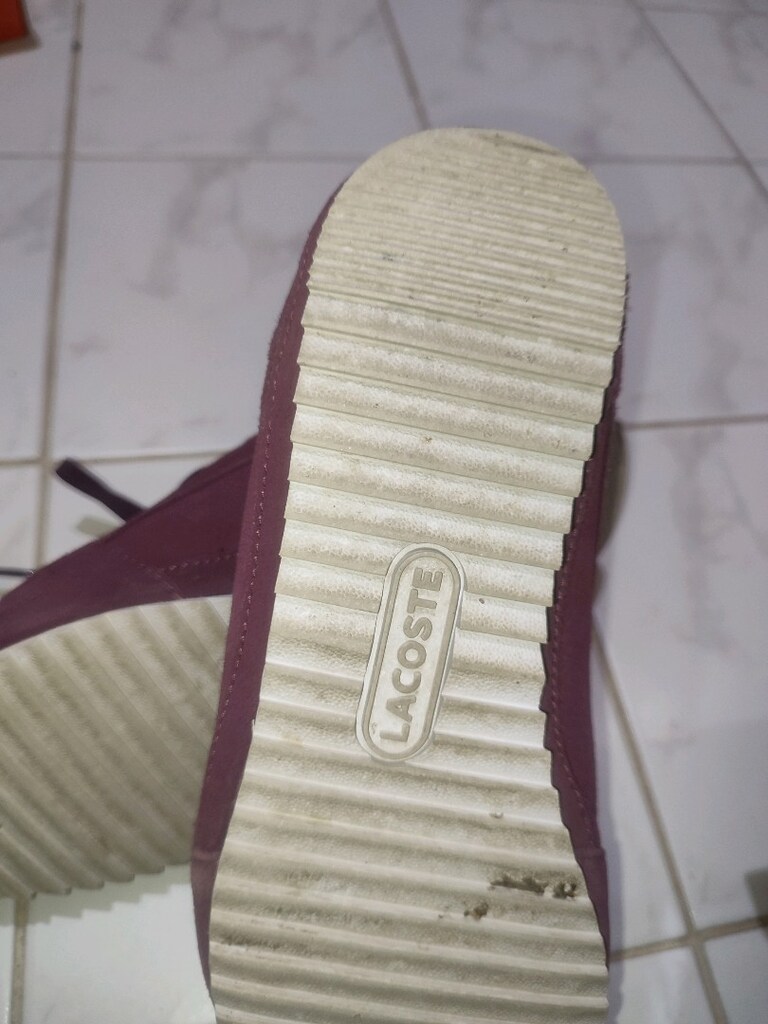 Lacoste Vallareta Kadın Bordo Sneaker - 6