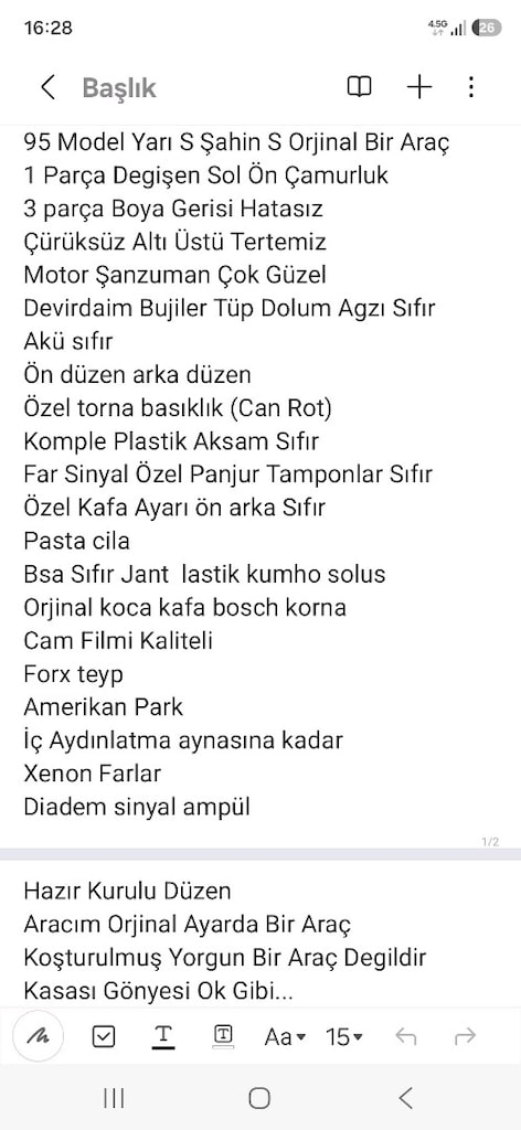 95 Şahin S Çok Temiz Orjinal - 11