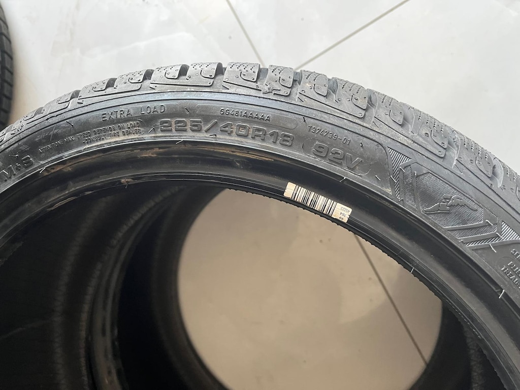 225/40 R18 GOODYEAR | 1. SINIF TEMİZ 2 ADET KIŞLIK - 6
