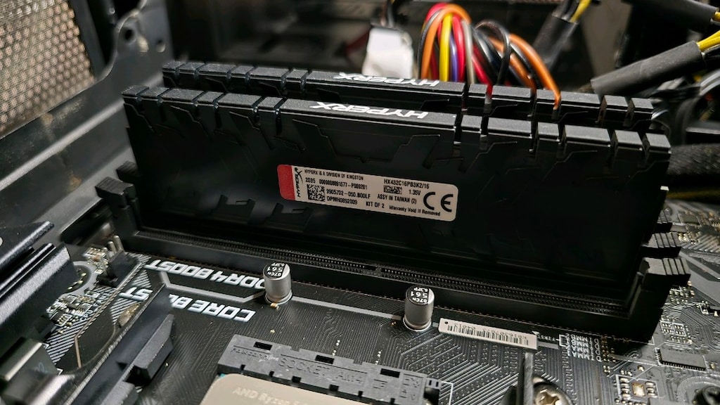 Ryzen 5 5600 + B450 Tomahawk Max + 16GB RAM + PSU + Wi-Fi + Kasa - 3
