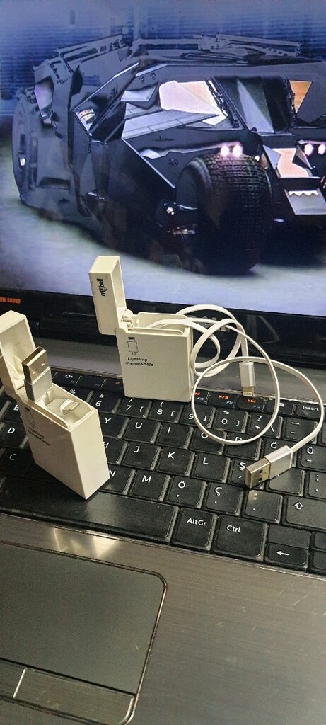 ZİPPO TARZI İPHONE ŞARJ KABLOSU - 3