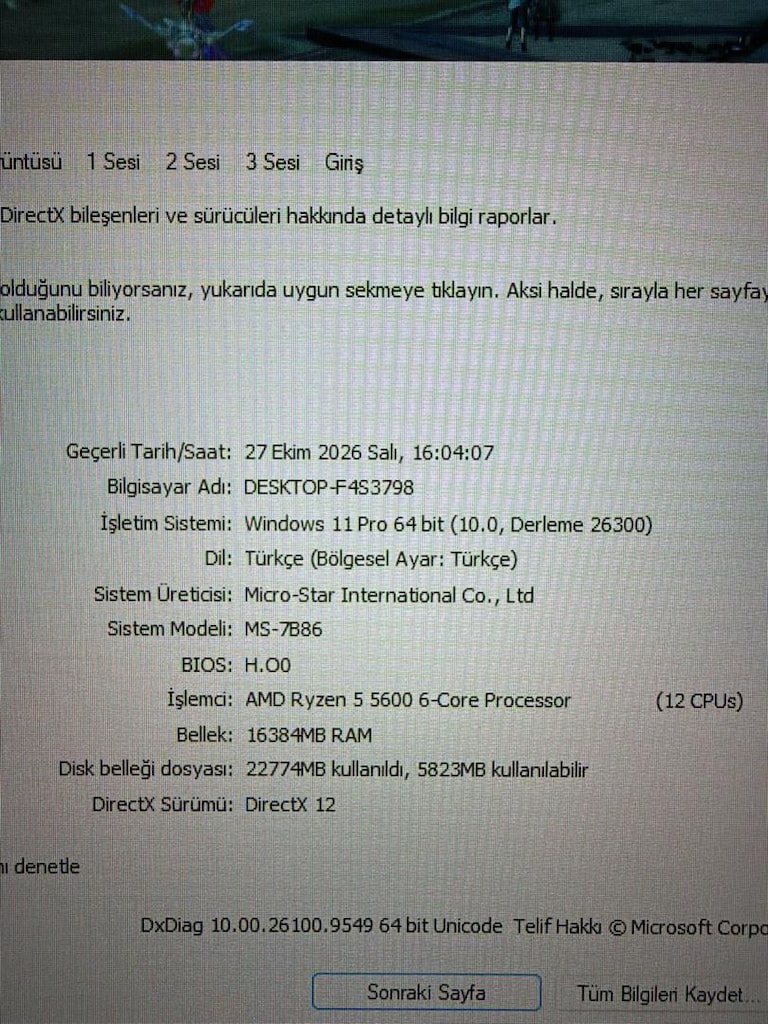 TEMİZ OYUNCU BİLGİSAYARI - 4