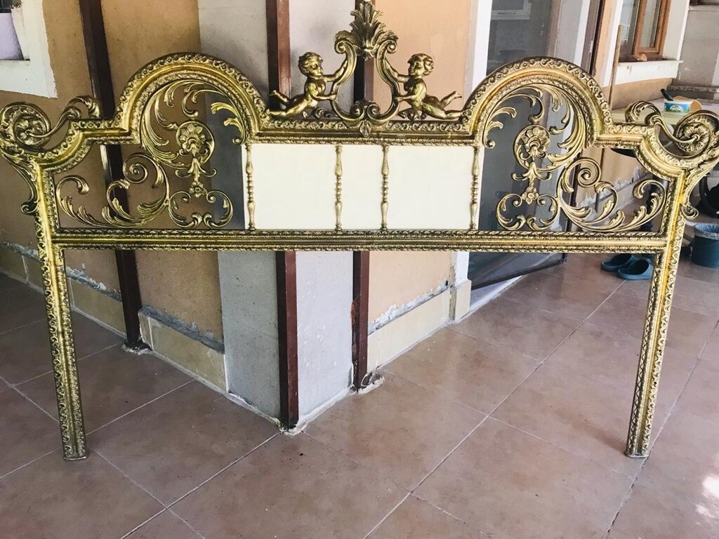 Pirinç mete bronz yatak odasıtakımı - 10